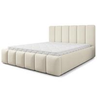 POLSTERBETT ATTORA SR 140x200 cm mit Bettkästen - Creme - Creme, Holz (140/200cm) - MASSENO