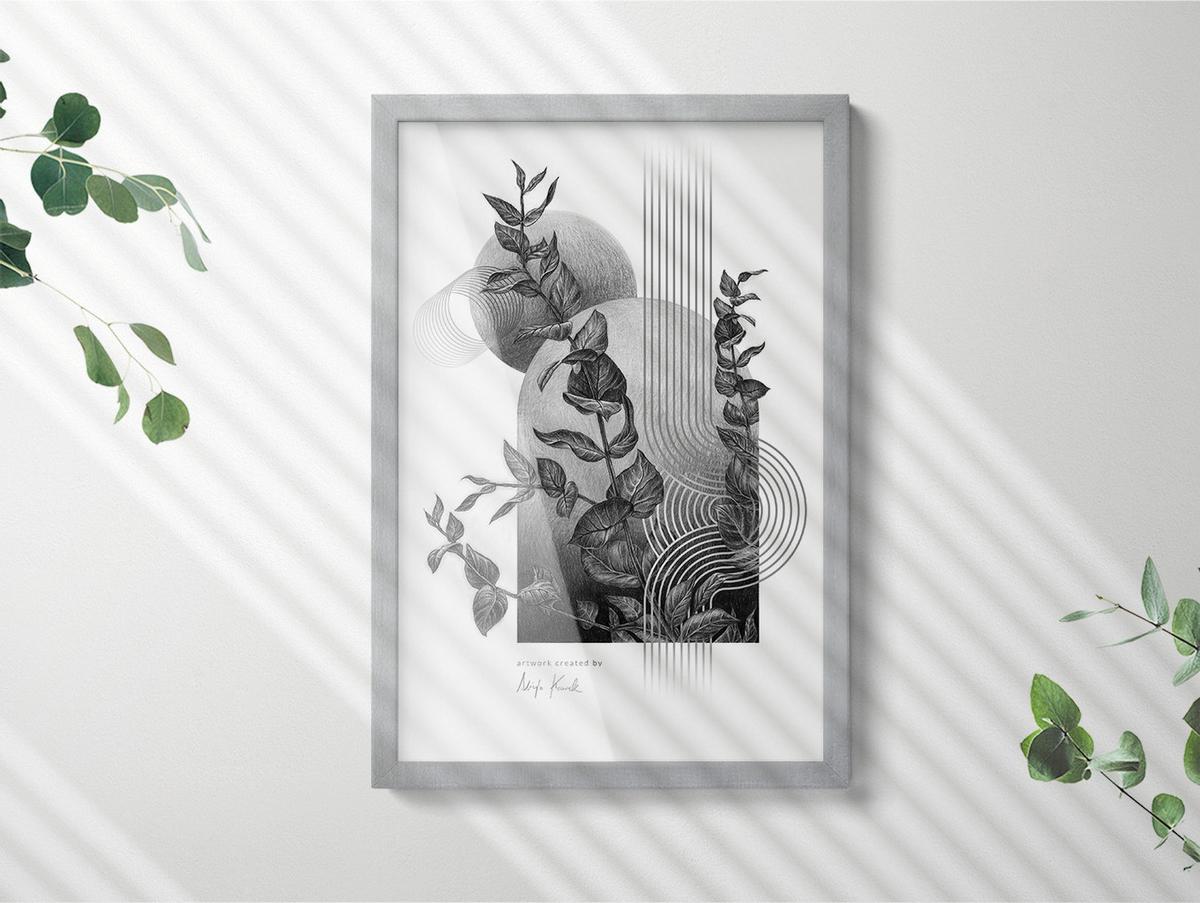 BILDERRAHMEN - Goldfarben, Kunststoff (40/60/1.5cm) - Wallfluent