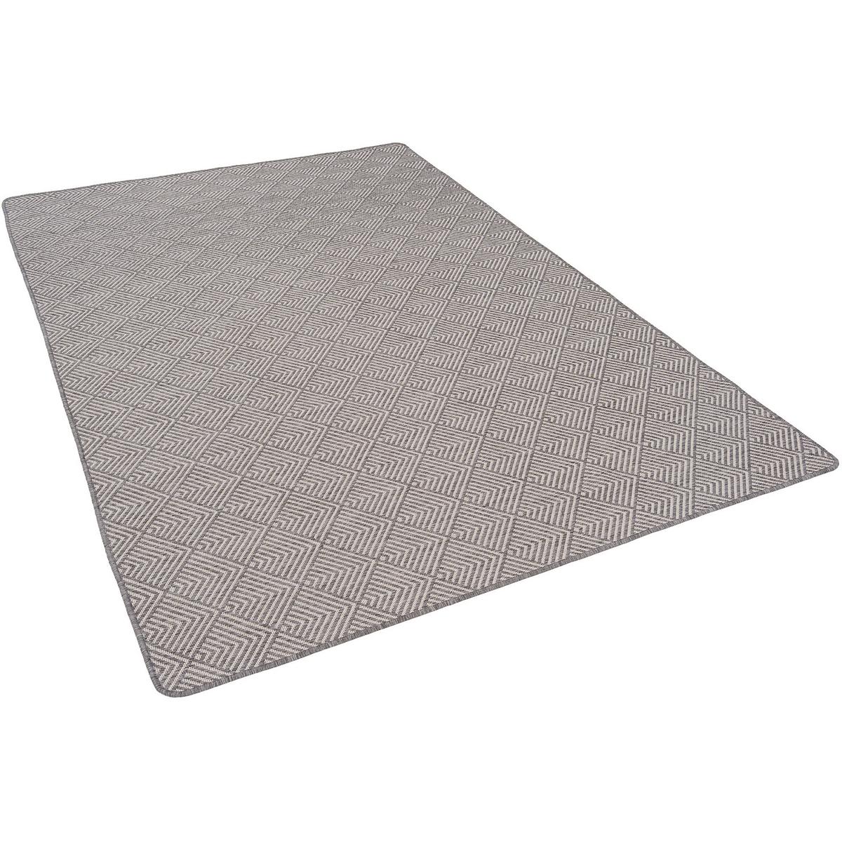 IN- UND OUTDOOR TEPPICH BEIDSEITIG NEWPORT MODERN - Grau, Textil (80/200cm) - Snapstyle