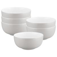 MÜSLISCHALEN Liberty Pure Colors New Grey ø 15 cm 6er Set - Grau, Keramik (15cm) - Seltmann Weiden