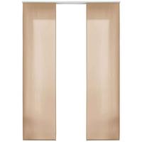 VORHANG 2ER SET HxB 245x60 cm Sand - Sandfarben, Textil (60/245cm) - Gardinenbox