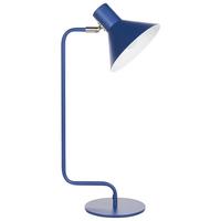 SCHREIBTISCHLAMPE Blau Rimava - Blau, Metall (18/22/51cm) - Beliani