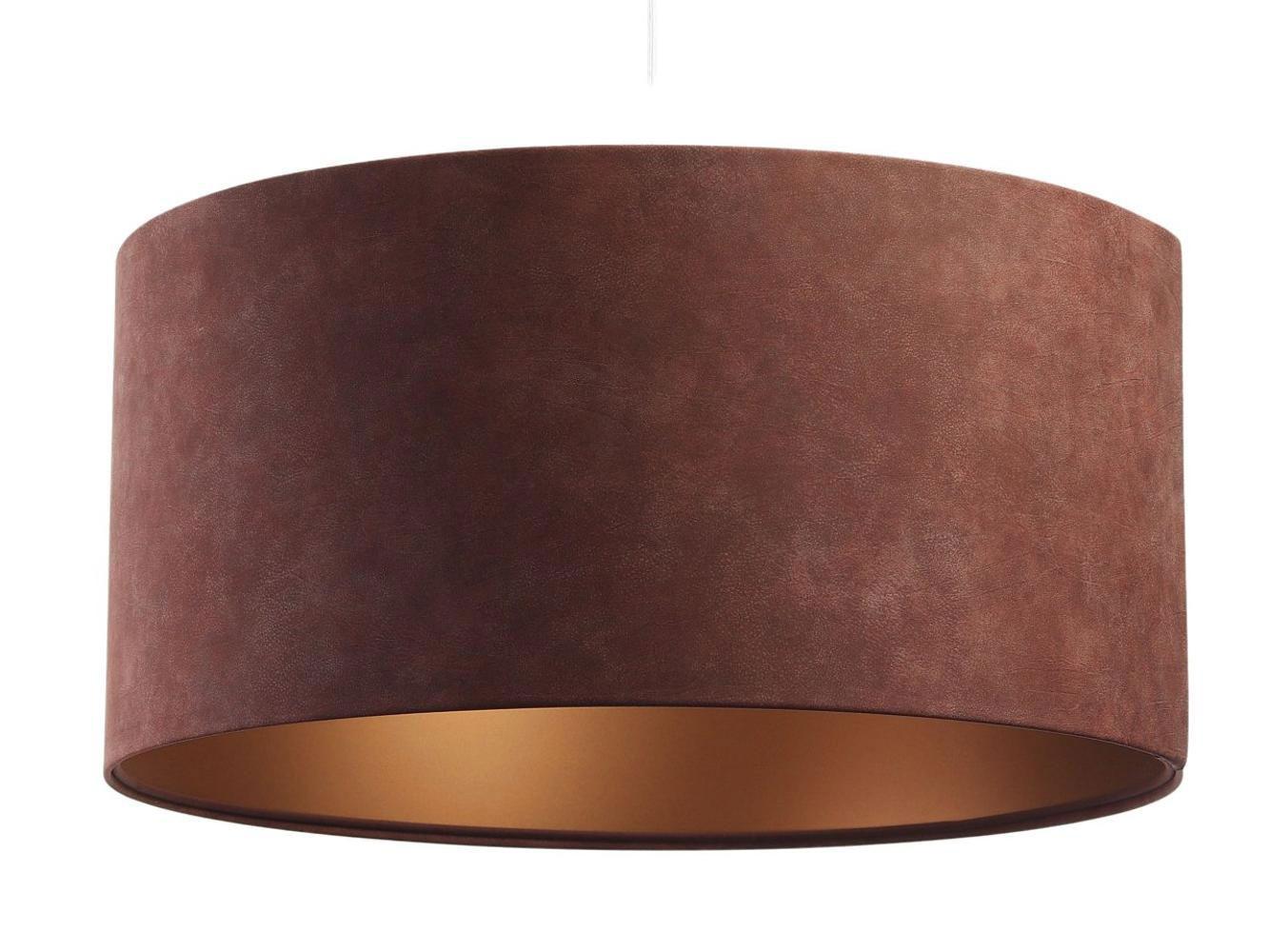 HÄNGELEUCHTE Gold 50/25 cm - Goldfarben/Braun, Kunststoff (50/0.8/25cm) - ONZENO