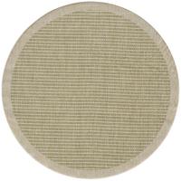 TEPPICH Outdoor DAFNE in Grün, einfarbig, Ø 200 cm - Grün, Textil (200/200cm) - KADIMA DESIGN