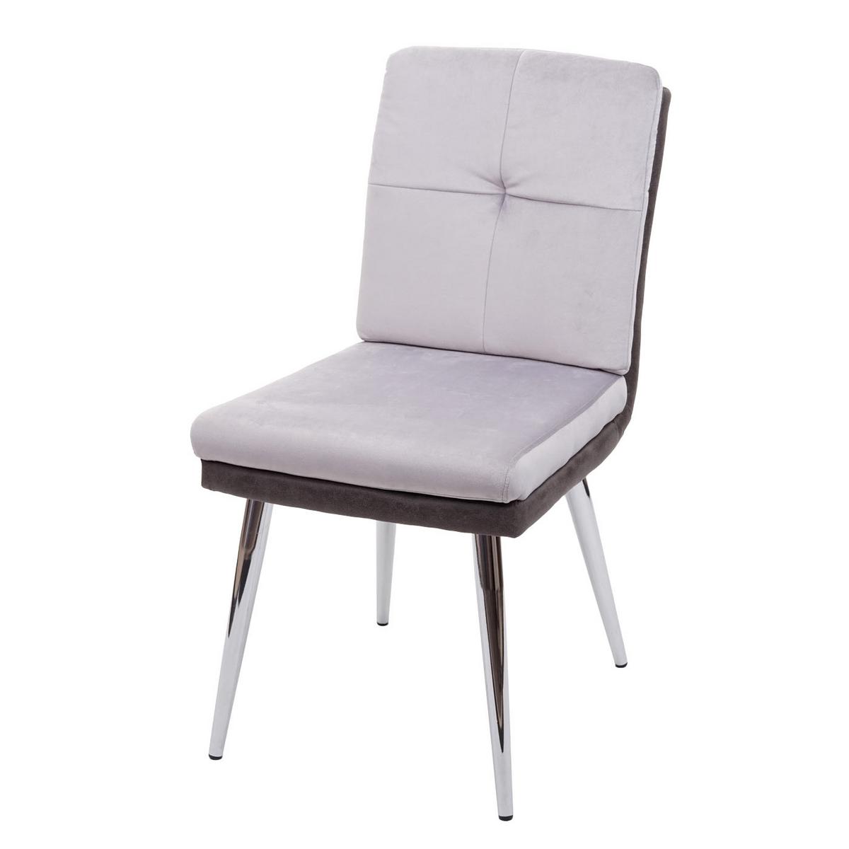 ESSZIMMERSTUHL Grau 6er-Set - Grau, Textil (46/91/66cm) - MCW