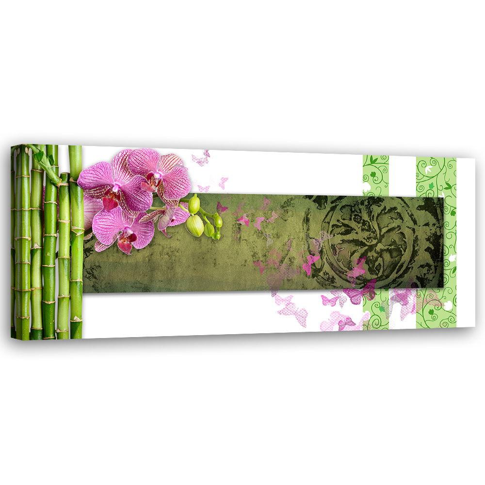 KUNSTDRUCK Grün 150/50 cm - Grün, Textil (150/50cm) - KUNSTLOFT