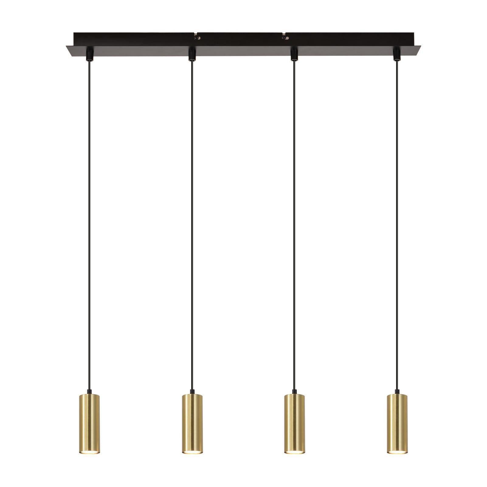 PENDELLEUCHTE Zara 170/60/5.5 cm - Schwarz, Holz (170/60/5.5cm) - ZMH