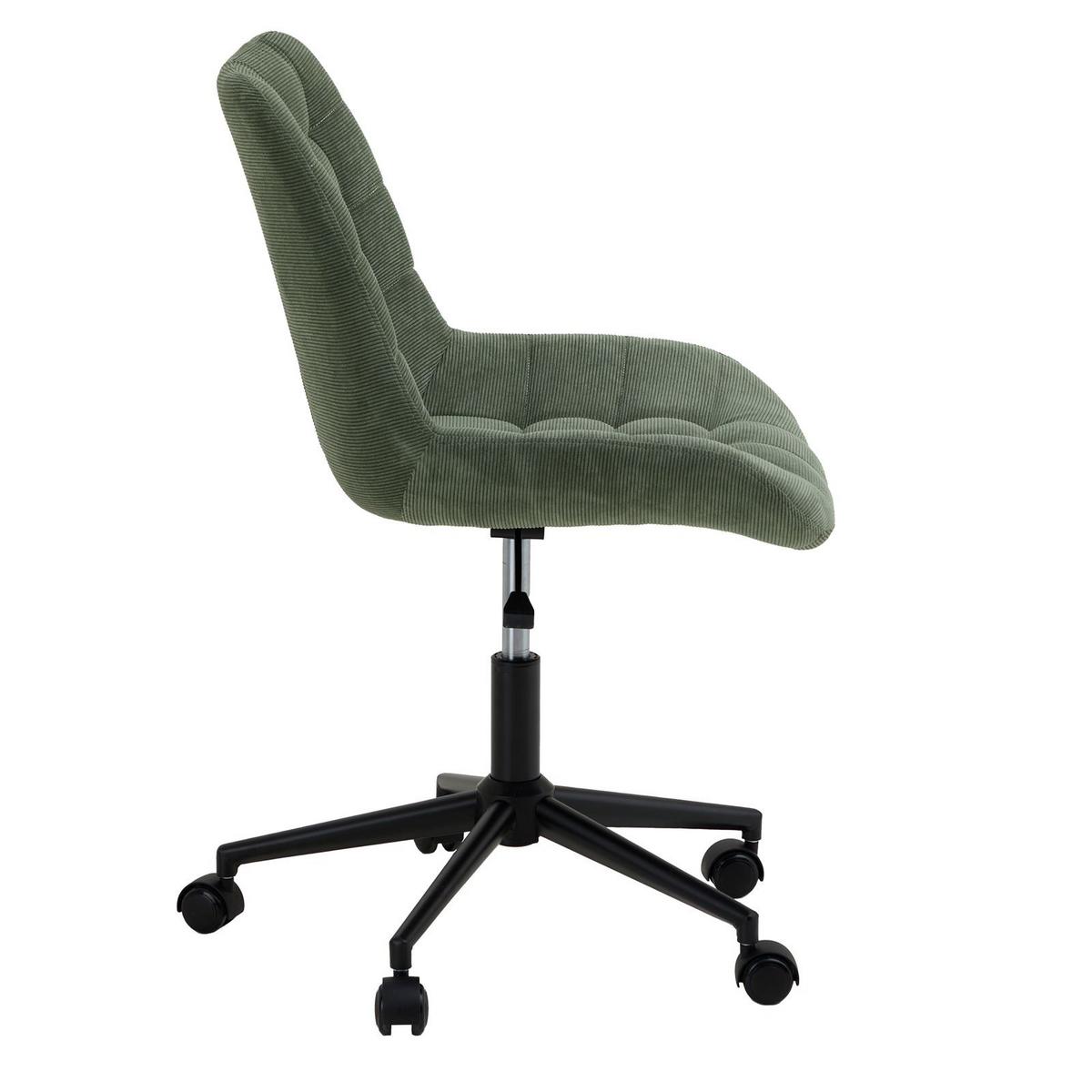 DREHSTUHL VASILO grün - Grün, Textil (54/80/61cm) - IDIMEX