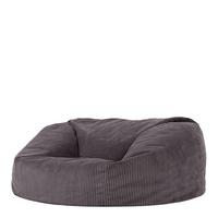 RIESENSITZSACK Flauschig Soul - Grau, Kunststoff (130/57/116cm) - icon