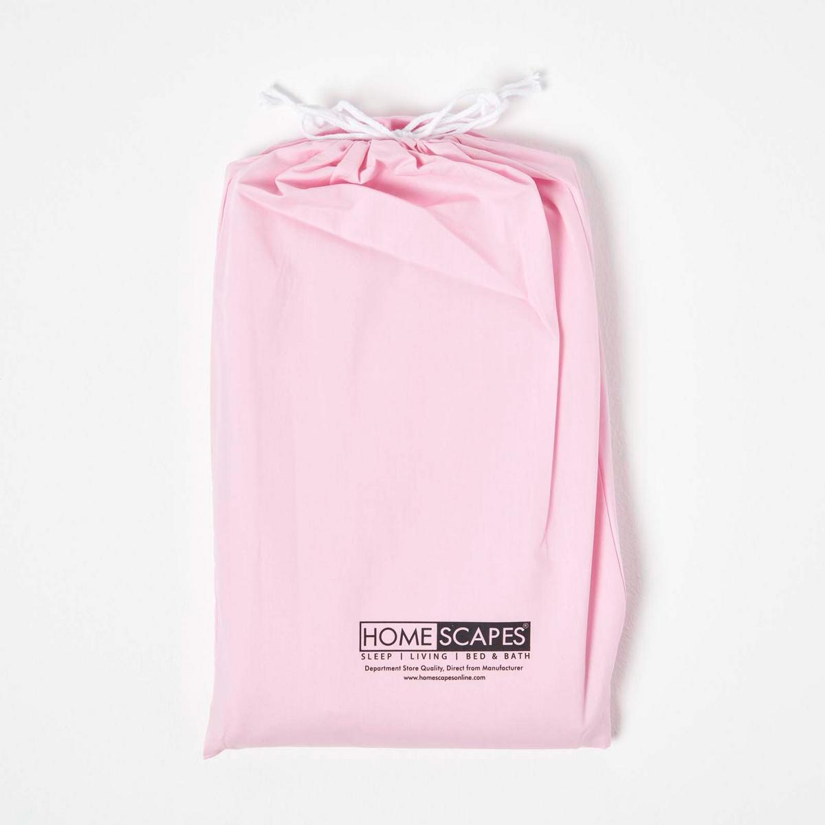 KINDER-SPANNBETTLAKEN 2er-Set, Ägyptische Baumwolle, 70/140 cm - Rosa, Textil (70/140cm) - Homescapes