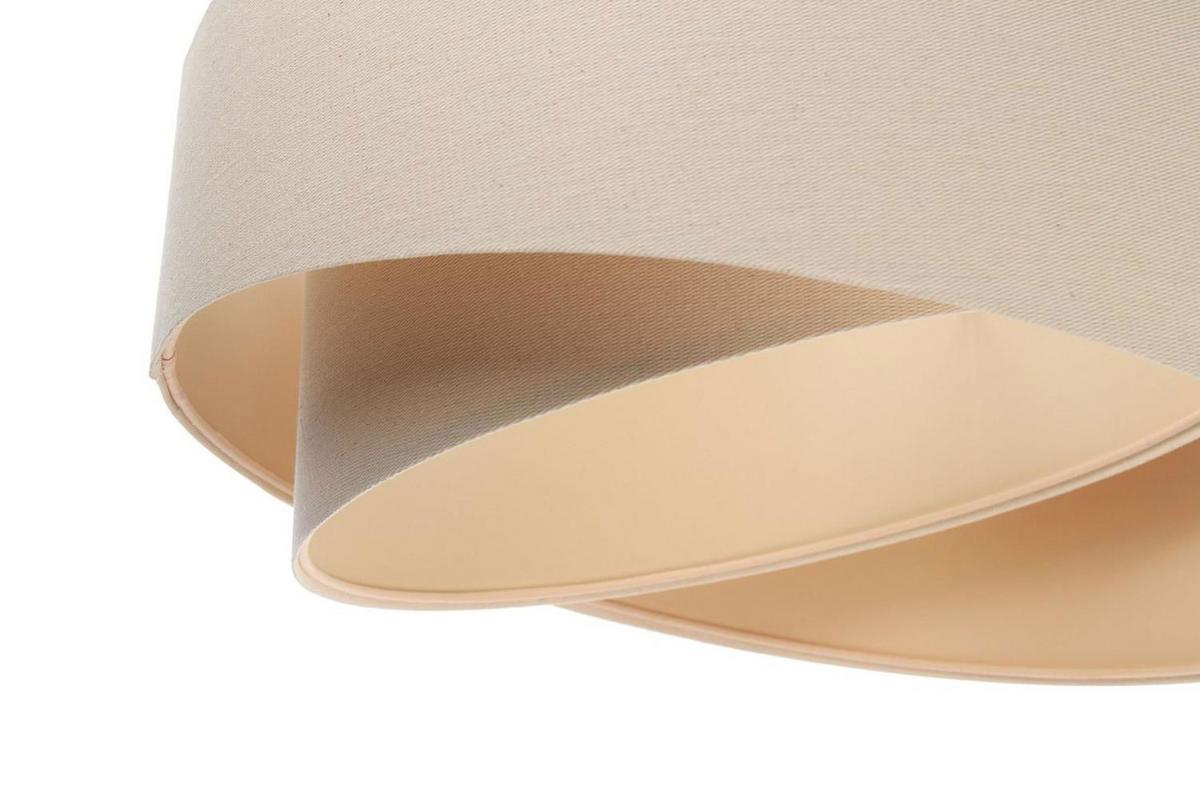 HÄNGELEUCHTE Beige 50/23 cm - Beige, Kunststoff (50/1/23cm) - ONZENO
