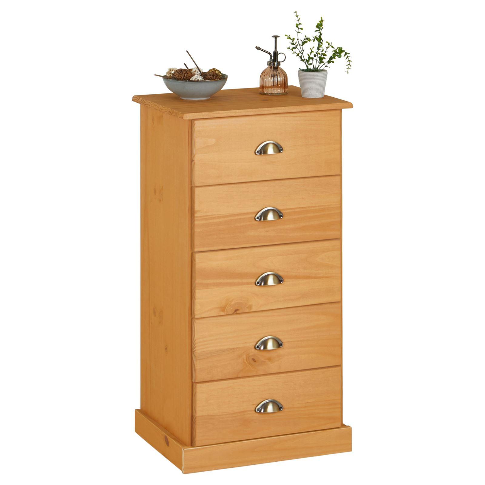 KOMMODE PARIS braun - Braun, Holz (48/95/39cm) - IDIMEX