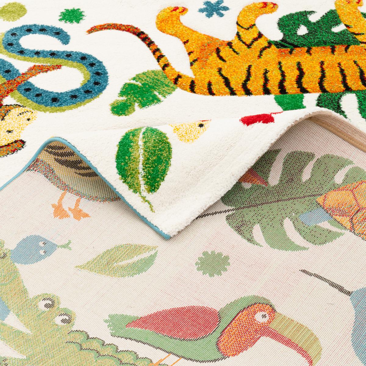 KINDER TEPPICH MAUI KIDS URWALD - Multicolor, Textil (160/230cm) - Pergamon