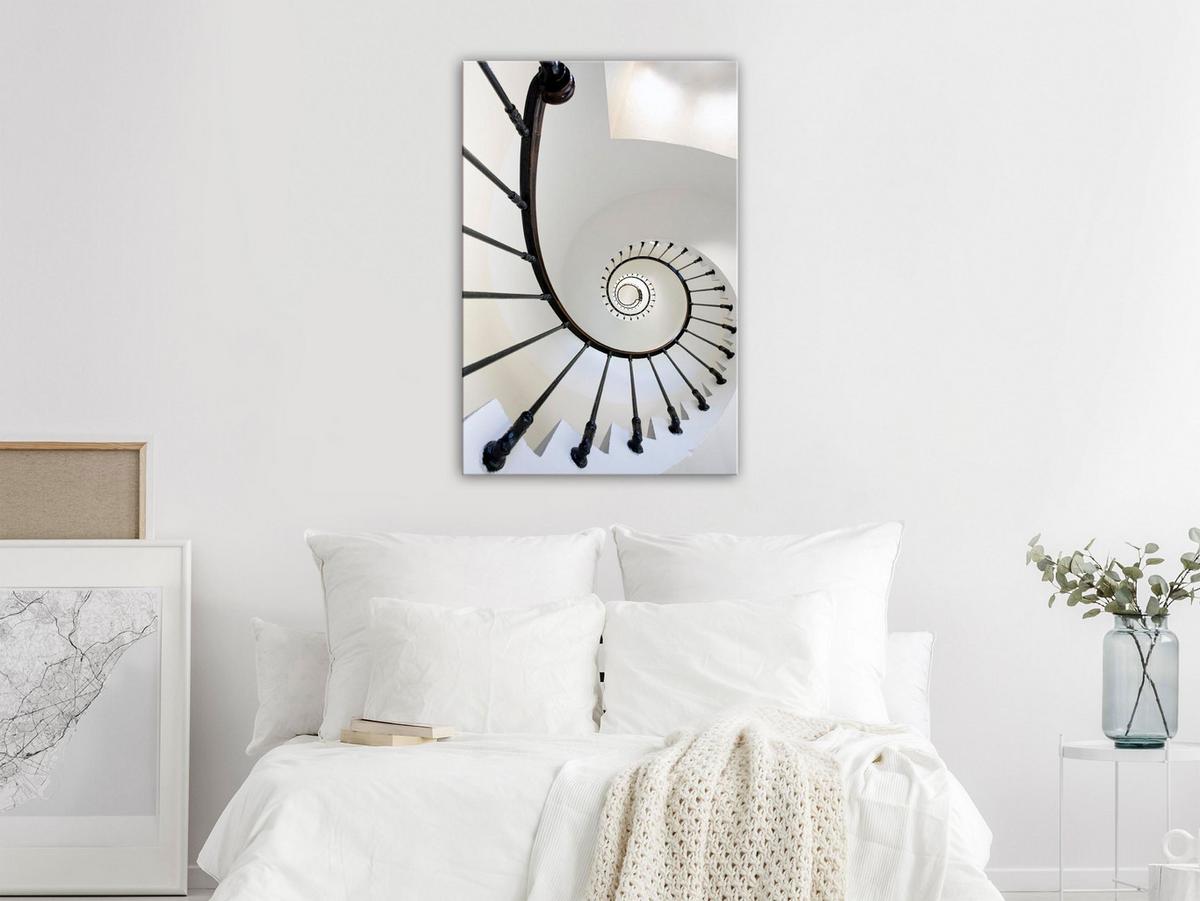 KUNSTDRUCK Grau 40/60 cm - Beige/Grau, Textil (40/60cm) - KUNSTLOFT