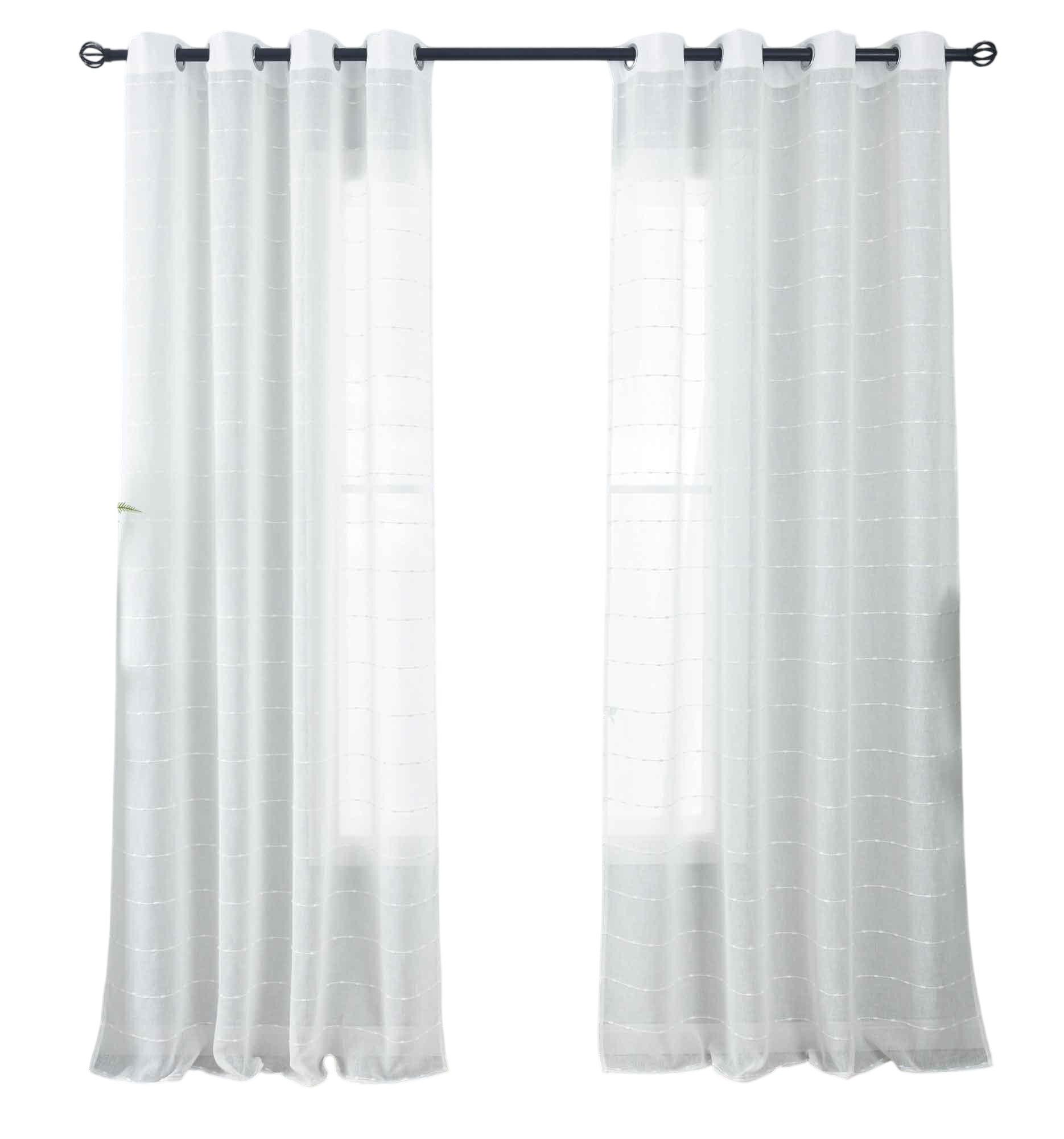 VORHANG 2ER SET »Kassel« HxB 245x140 cm Natur - Naturfarben, Textil (140/245cm) - Gardinenbox