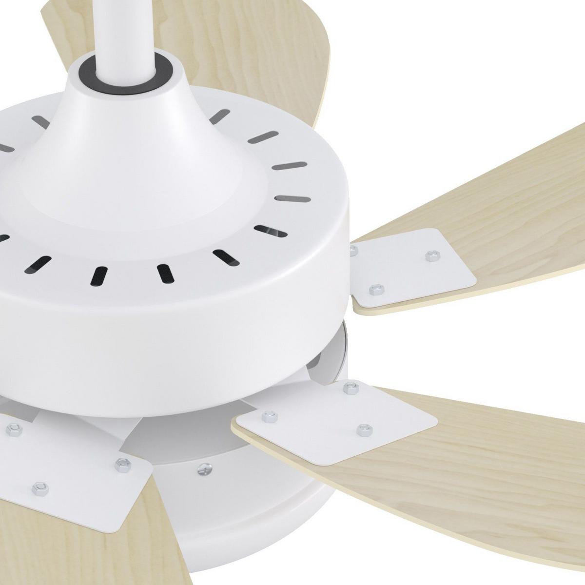 DECKENVENTILATOR Dravin 75/75/42.5 cm - Braun, Kunststoff/Metall (75/75/42.5cm) - ZMH