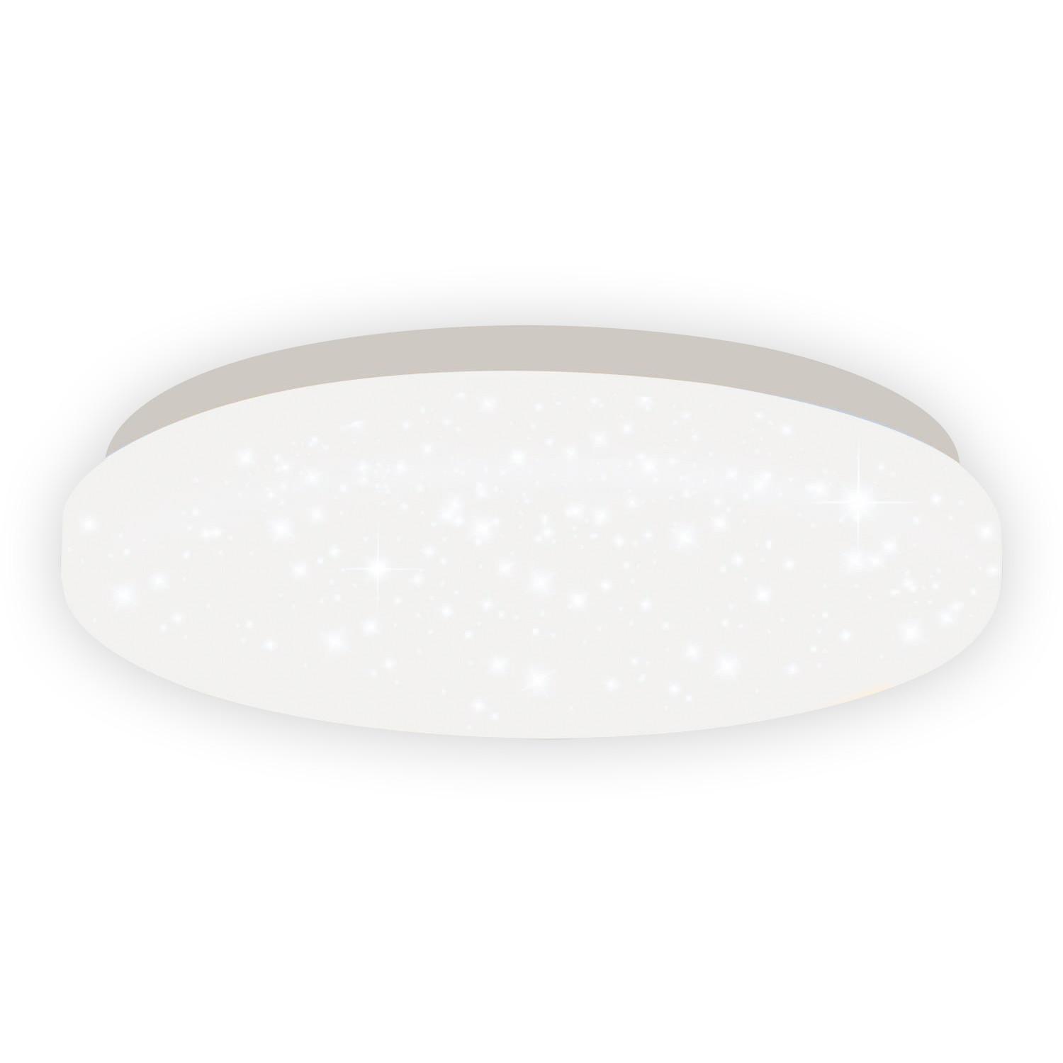 LED-DECKENLEUCHTE Milchstraße 21 cm - Weiß, Kunststoff (21/21/5cm) - Nettlife