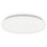 LED-DECKENLEUCHTE Milchstraße 21 cm - Weiß, Kunststoff (21/21/5cm) - Nettlife