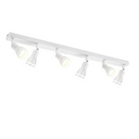 STRAHLER Ekstase 6-flammig 83/5.5/15.7 cm - Weiß, Metall (83/5.5/15.7cm) - ZMH