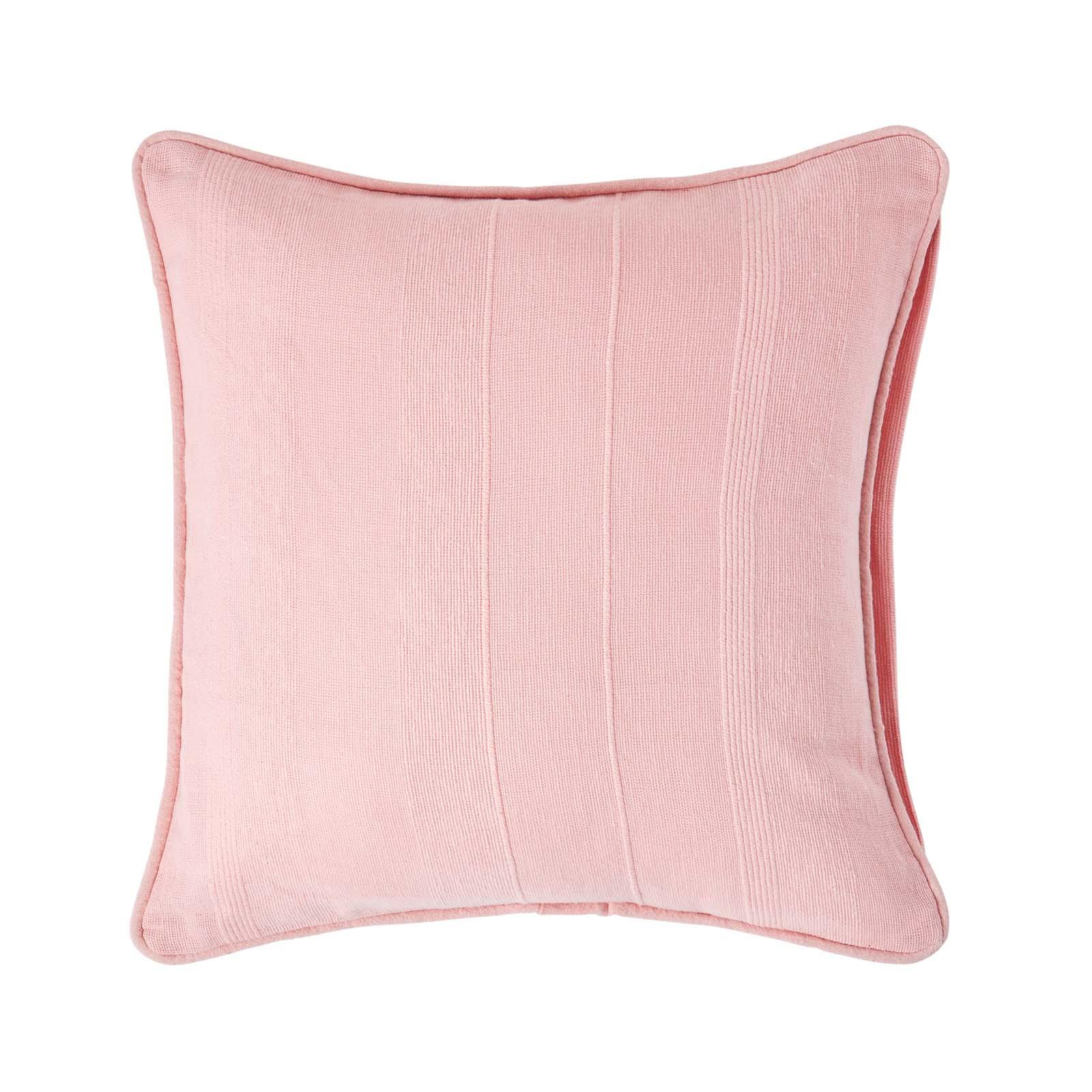 KISSENHÜLLE Rajput 45/45 cm, 100% Baumwolle - Rosa, Textil (45/45cm) - Homescapes