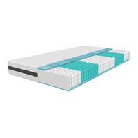 TASCHENFEDERKERNMATRATZE– H3 / H4 für optimalen Liegekomfort 140x200 cm - Weiß, Textil (140/200cm) - Schlaftroll