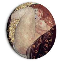 RUNDES BILD Braun 60/60 cm - Braun, Textil (60/60cm) - KUNSTLOFT