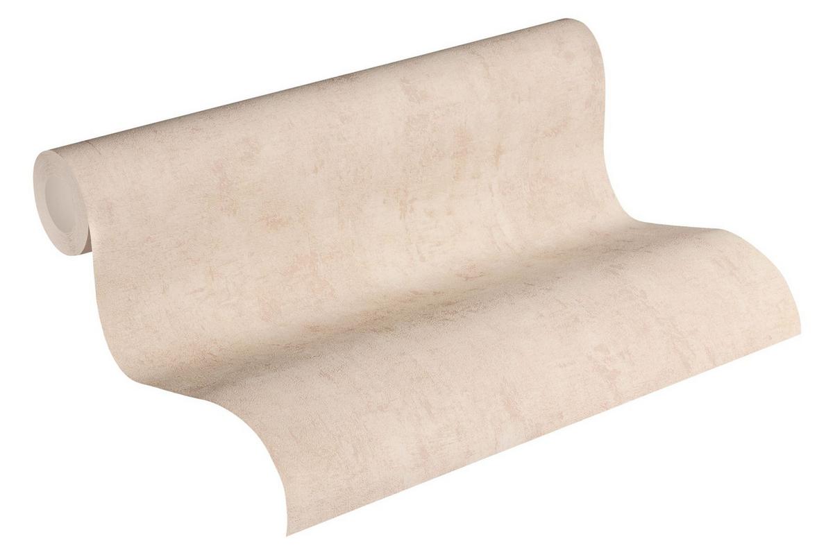 VLIESTAPETE Beige 53/1005 cm - Beige, Textil (53/1cm) - KUNSTLOFT