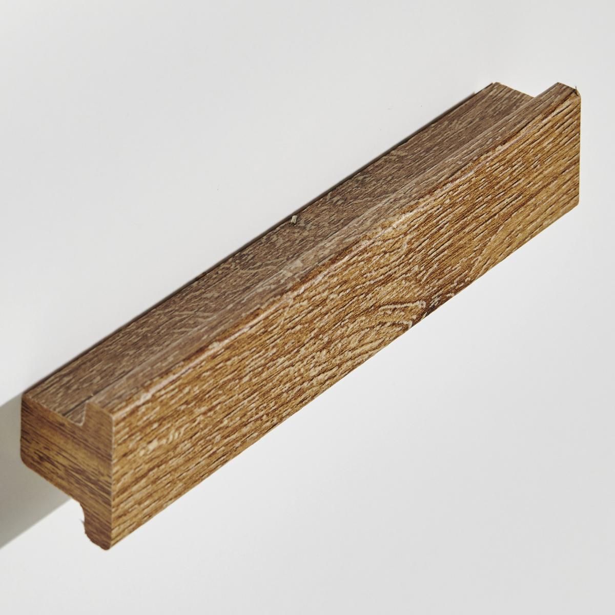 STANDREGAL mit Schubladen B47/H197/T40 cm, passend zum Babyzimmer Weiß & Eiche Dekor (22811,22812,22813) / 22814-04 - Eichefarben/Weiß, Holzwerkstoff (47/197/40cm) - luma-home