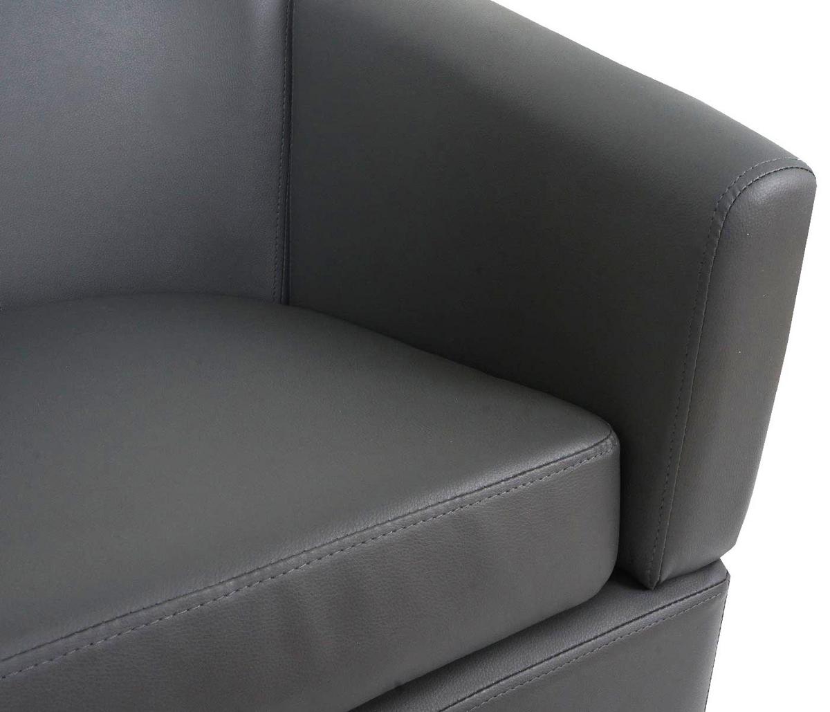 LOUNGE-SESSEL Grau - Grau, Textil (72/72/60cm) - MCW
