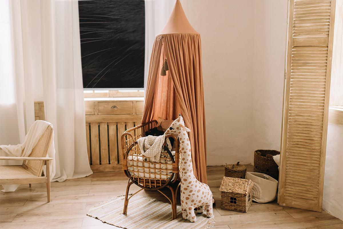 INNENROLLO - Fensterrollo - Rollo - 90x140 cm - Katzenaugen - Schwarz, Kunststoff (90/140/0.5cm) - TULUP