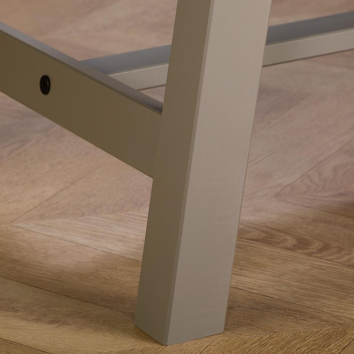 COUCHTISCH LUZERNA - Grau, Holz (60/110/45cm) - IDIMEX