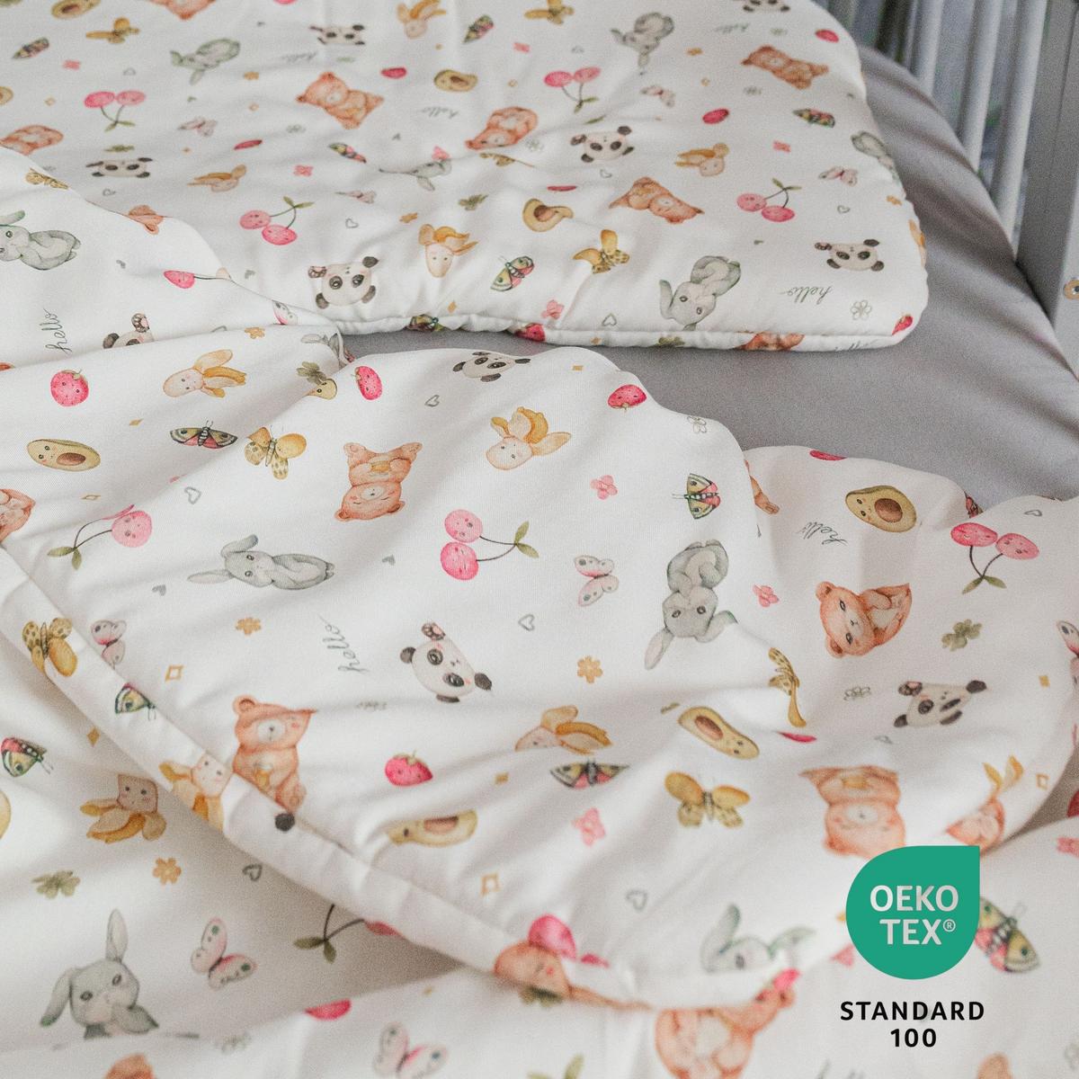 BABY Bambus-Bettwäsche Candycute - Weiß, Textil (75/75cm) - waldin