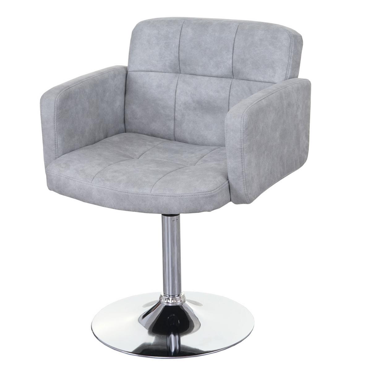 ESSZIMMERSTUHL Grau - Grau, Textil (60/80/55cm) - MCW