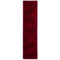 HOCHFLOR SHAGGY TEPPICH FEELING MIX LÄUFER - Rot, Textil (100/400cm) - Snapstyle