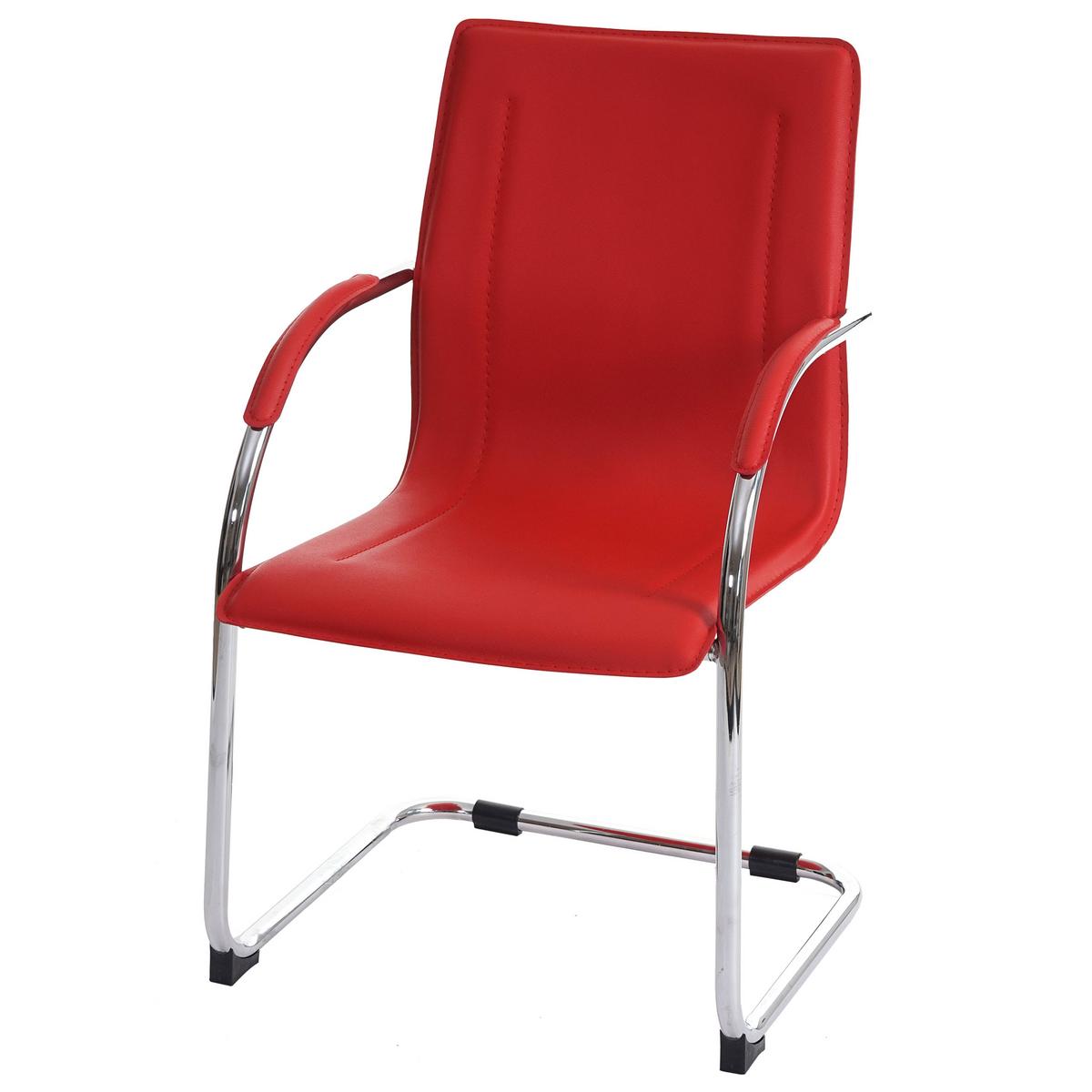 ESSZIMMERSTUHL Rot 6er-Set - Rot, Kunststoff (56/93/56cm) - MCW
