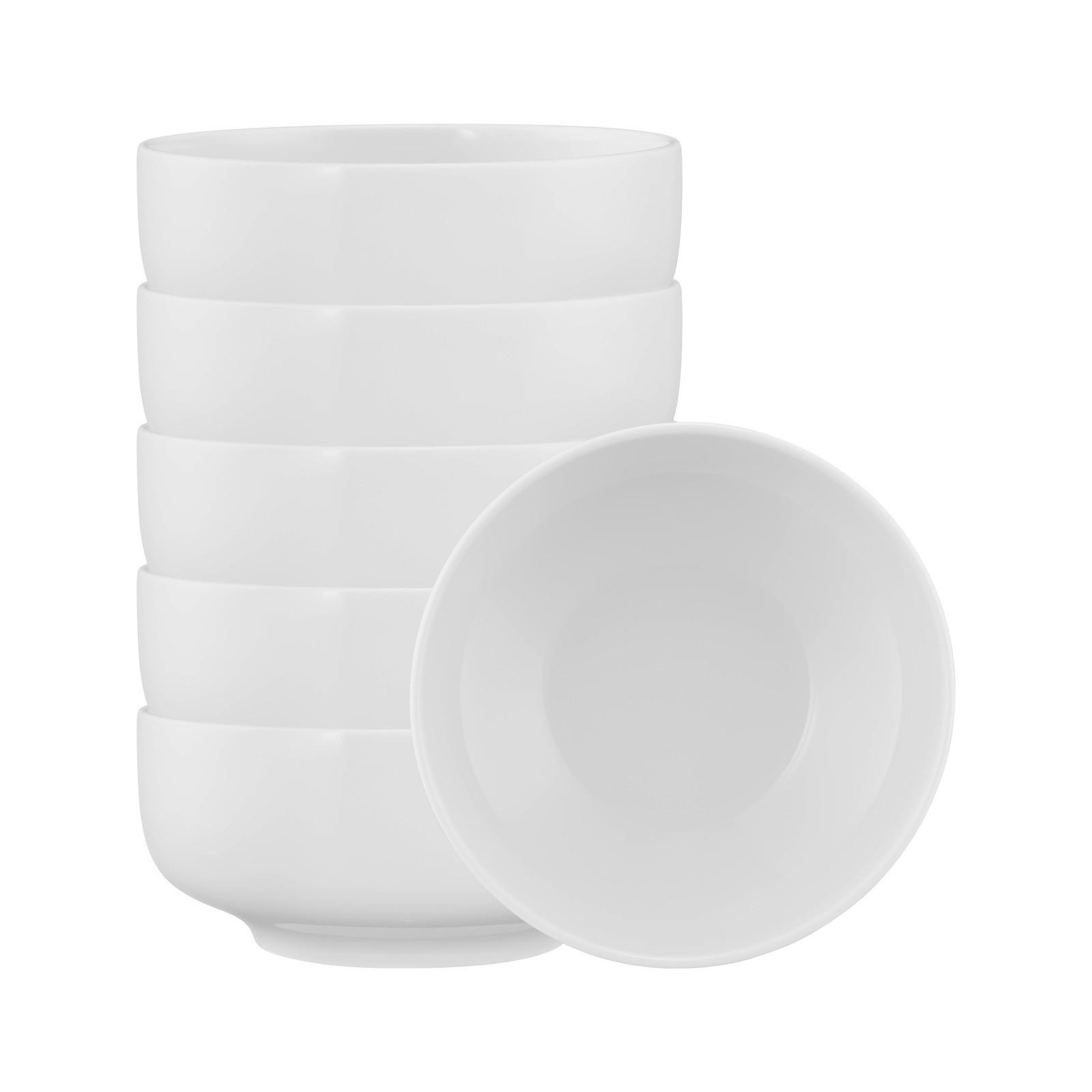 MÜSLISCHALEN Sento Home weiß ø 15,4 cm 6er Set - Weiß, Keramik (15.4cm) - Seltmann Weiden