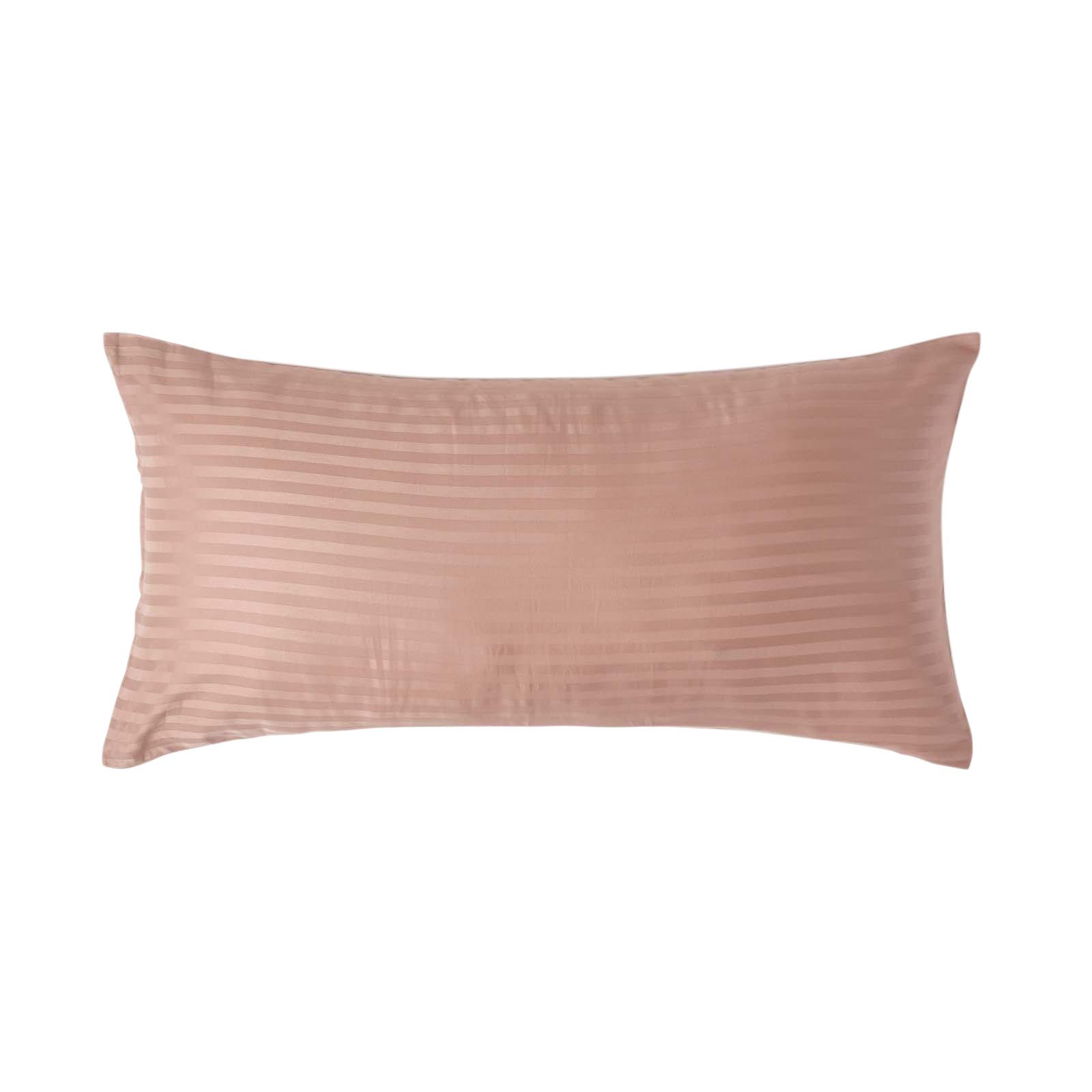 KISSENBEZUG Damast, Ägyptische Baumwolle, Fadendichte 330 - Taupe, Textil (40/80cm) - Homescapes