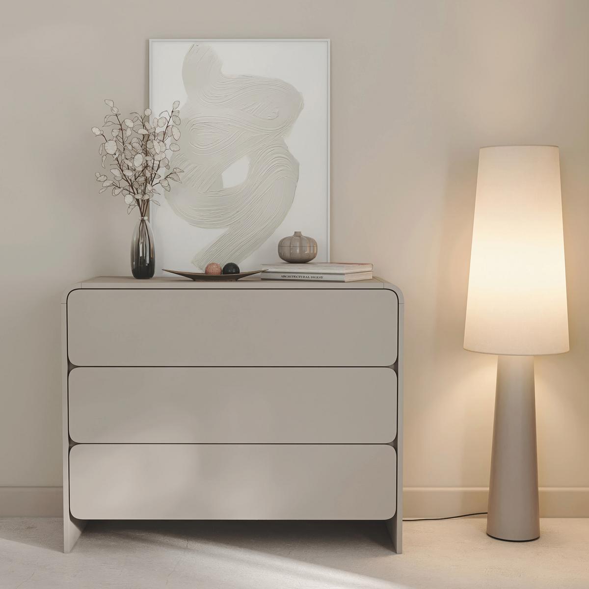 KOMMODE Lummo Kaschmir 100 cm - Kaschmir, Holzwerkstoff (100/80.5/39cm) - Selsey