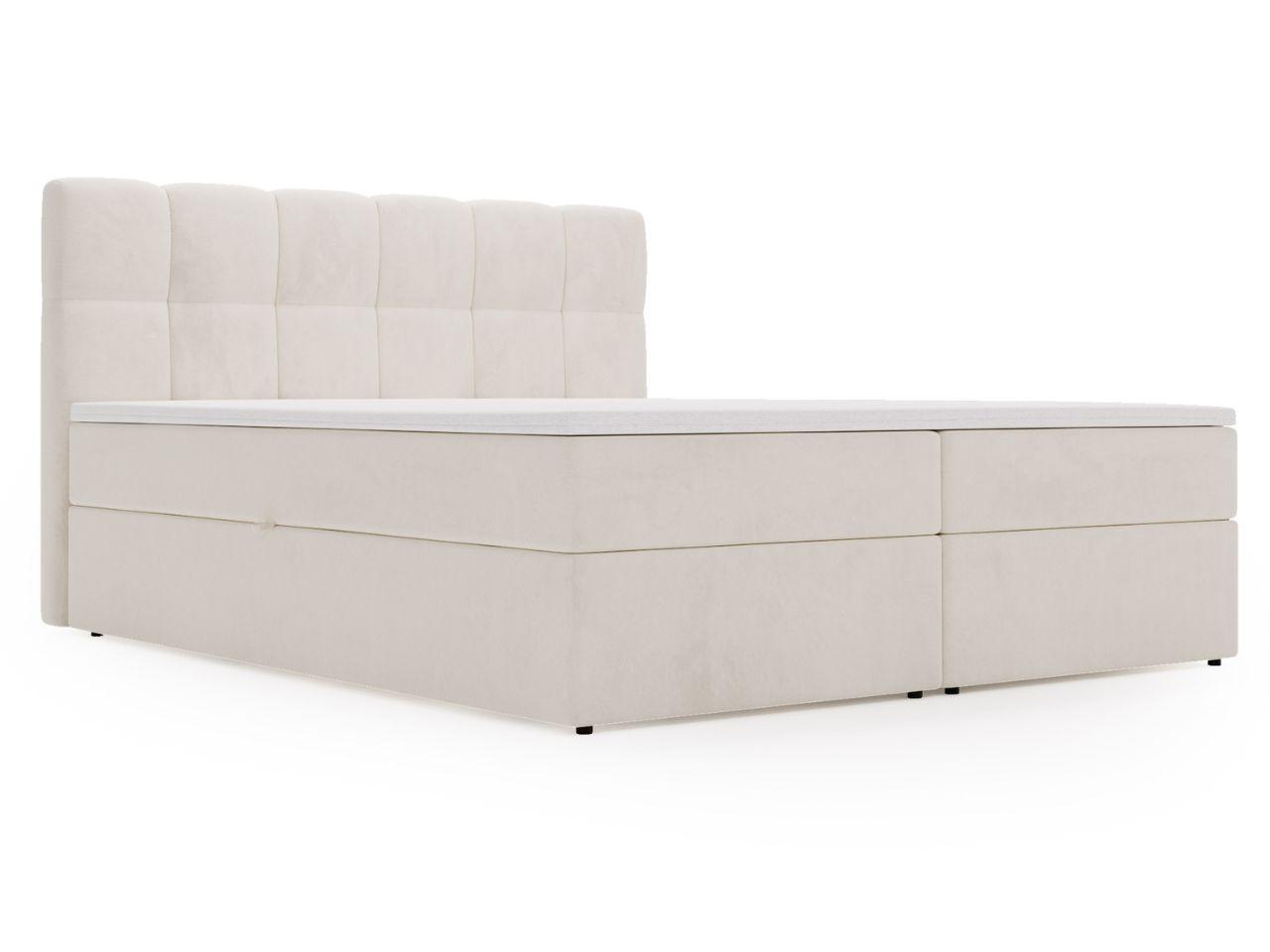 BOXBETT Maison 140x200 Beige - Beige, Holz/Textil (140/200cm) - Graingold