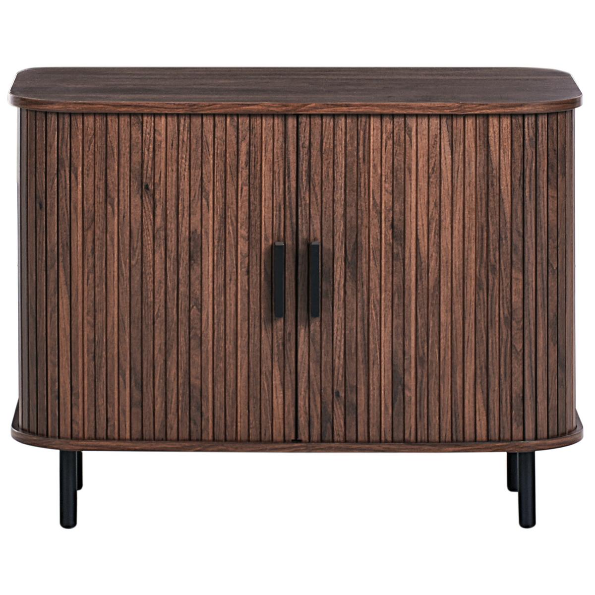SIDEBOARD Braun Bradley - Braun, Holzwerkstoff (80/60/40cm) - Beliani