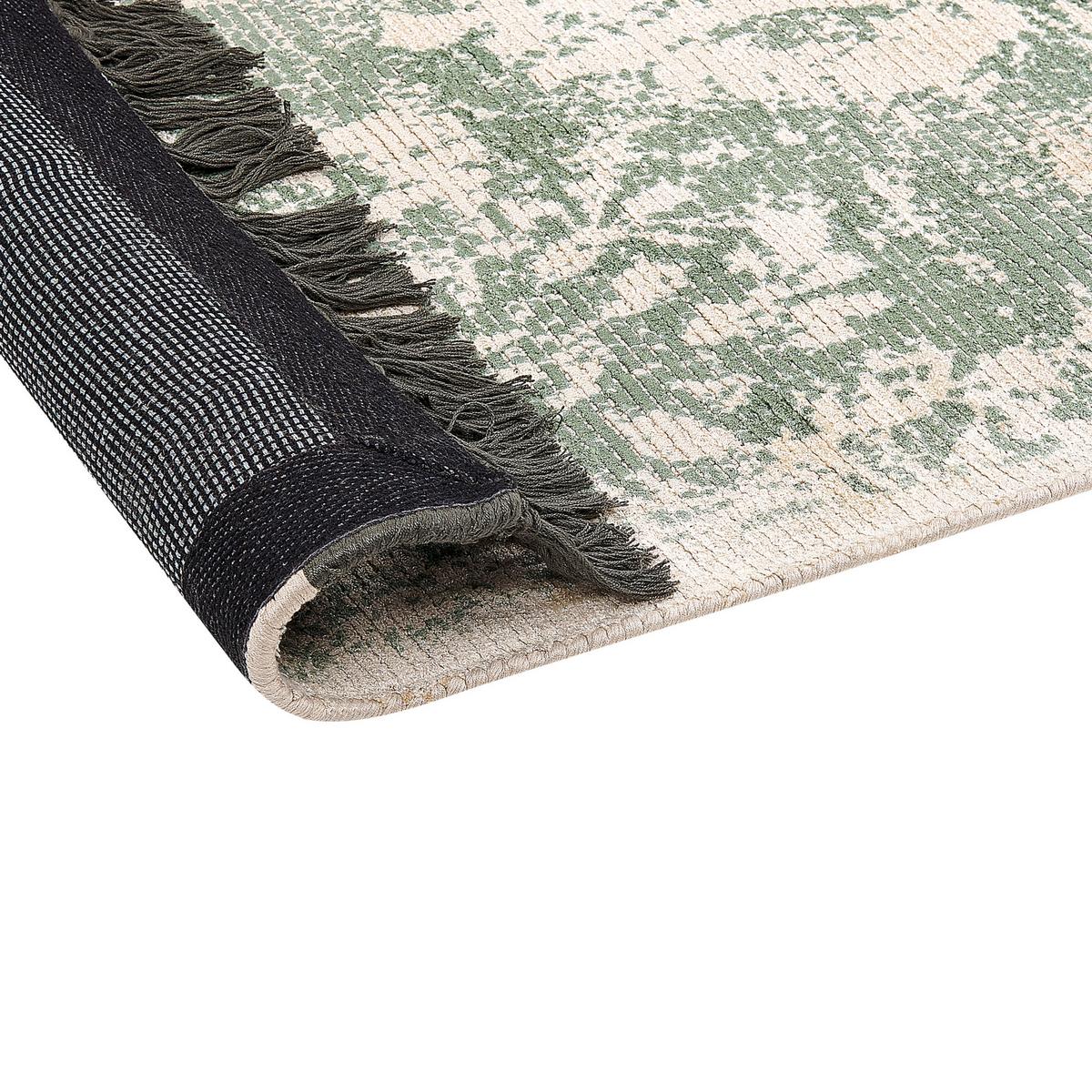 KURZFLOR-TEPPICH Akarsu 150/80 cm - Grün, Naturmaterialien (80/150cm) - Beliani