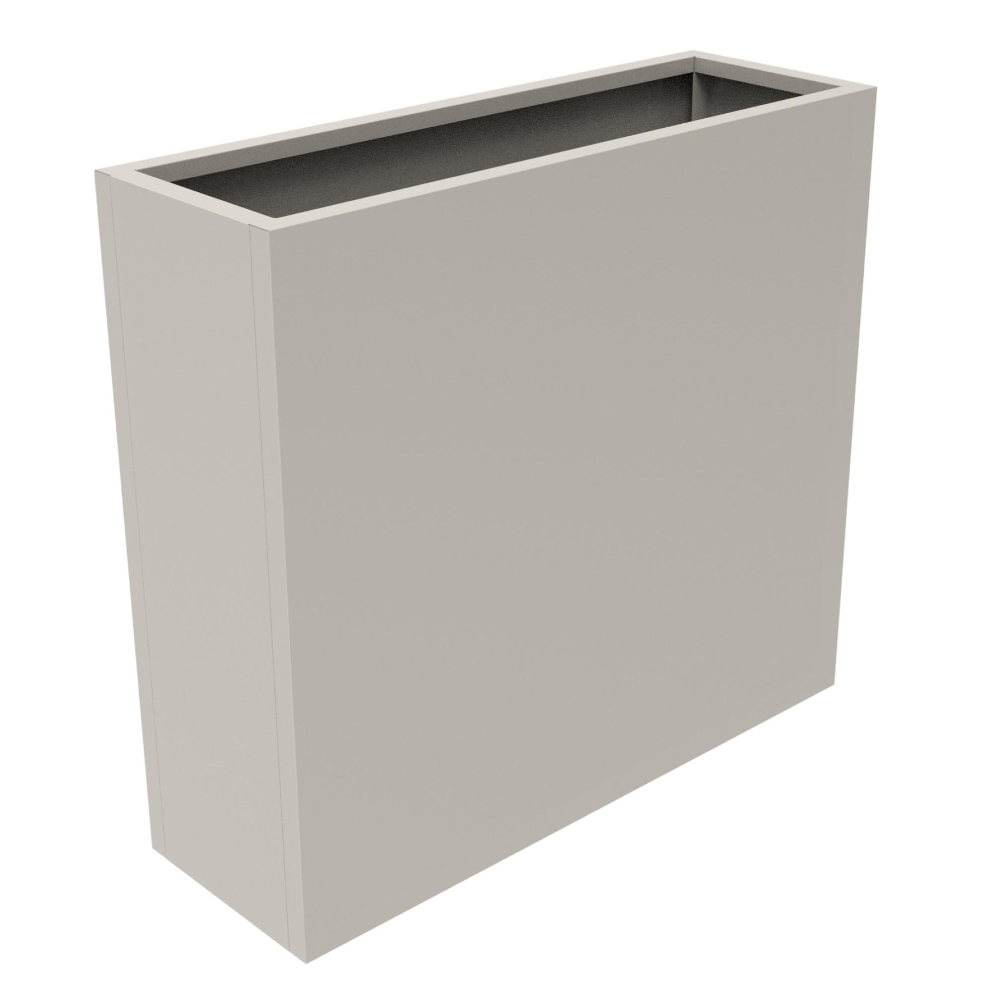 PFLANZKÜBEL Vaargel - Beige, Metall (90/82/30cm) - casa.pro