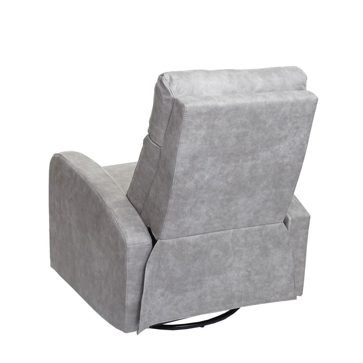 FERNSEHSESSEL PREMIUM Hellgrau - Hellgrau, Textil (75/100/96cm) - MCW