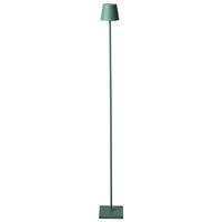 LED-STEHLAMPE Grün Gavarresa - Grün, Metall (15/15/131cm) - Beliani