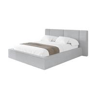POLSTERBETT mit Bettkasten und Lattenrost, Bett mit Matratze H3/H4 - RIVO 120x200 Grau - Anthrazit, Holzwerkstoff/Textil (120/200cm) - ALTDECOR