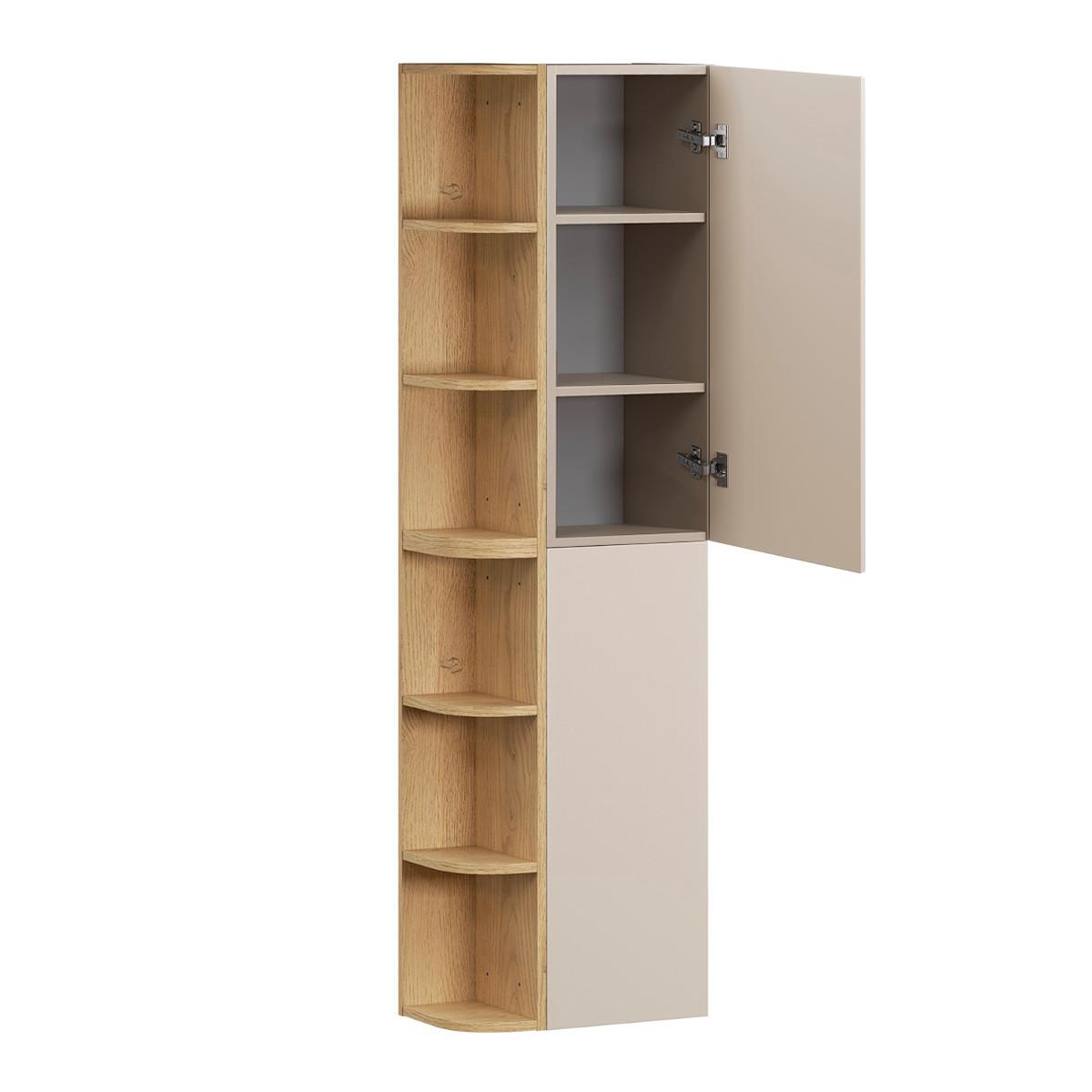 WASCHTISCHUNTERSCHRANK 100.4cm Azel 2er-Set Kaschmir - Beige, Holzwerkstoff (100.4/52/46cm) - Petits-meubles