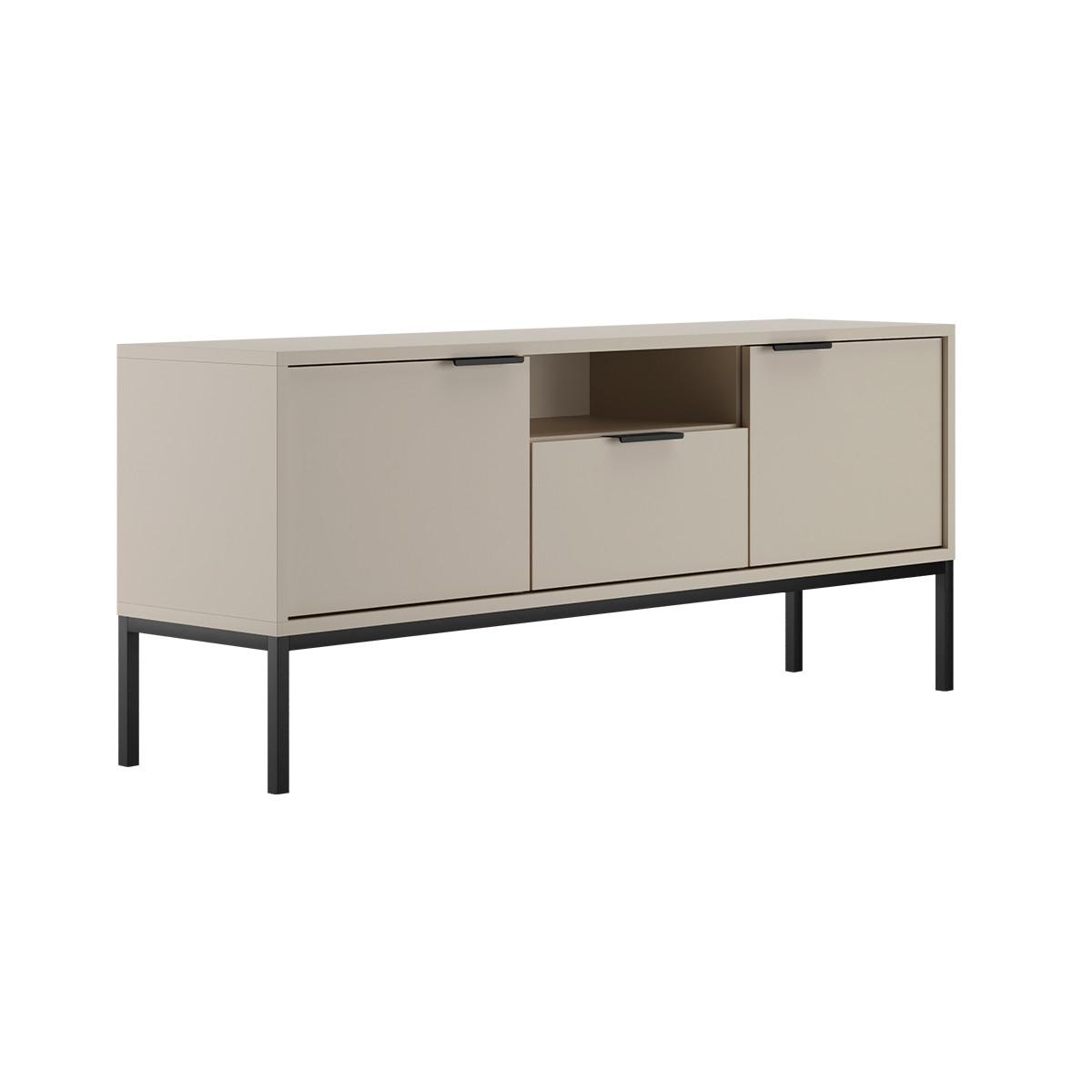 TV-MÖBEL Seattle Kaschmir - Beige, Holzwerkstoff (135/56.4/33cm) - Petits-meubles