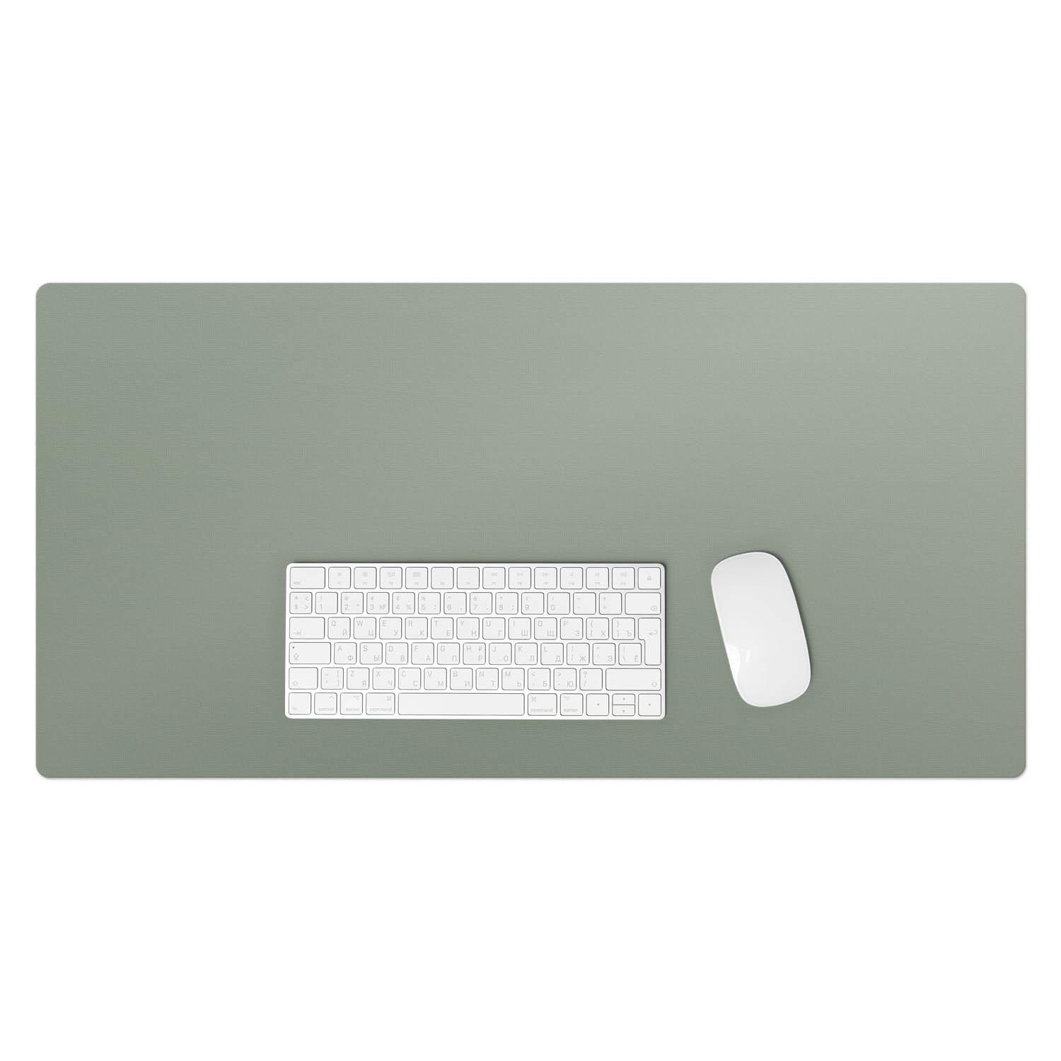 SCHREIBTISCHUNTERLAGE 90x45 cm Light green - Hellgrün, Kunststoff (90/45/1.6cm) - Wallfluent