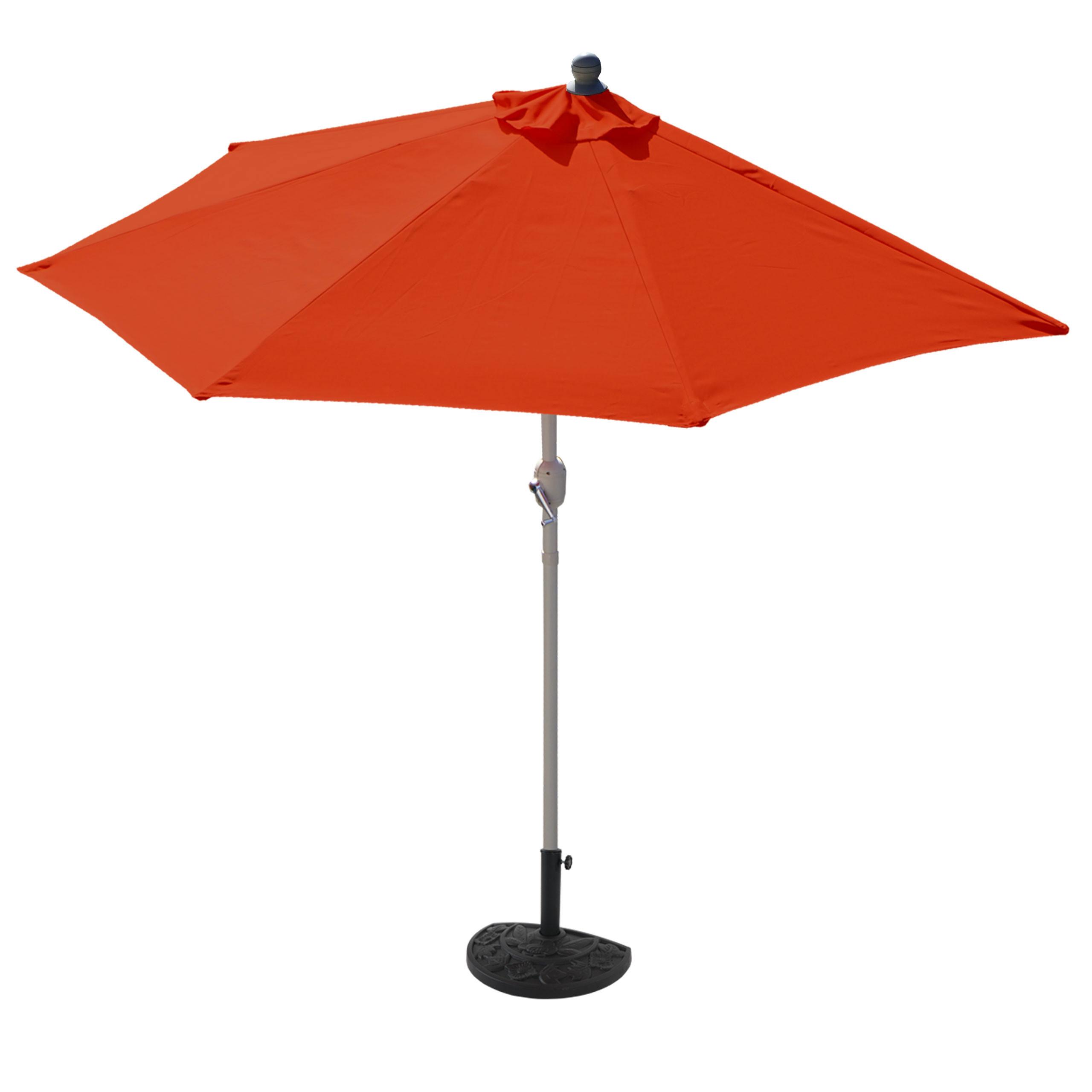 SONNENSCHIRM I Orange - Orange, Textil (260/135cm) - MCW