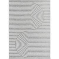 TEPPICH Outdoor VENTOUX in Grau, im Boho-Stil, 80 x 250 cm - Grau, Textil (250/80cm) - KADIMA DESIGN